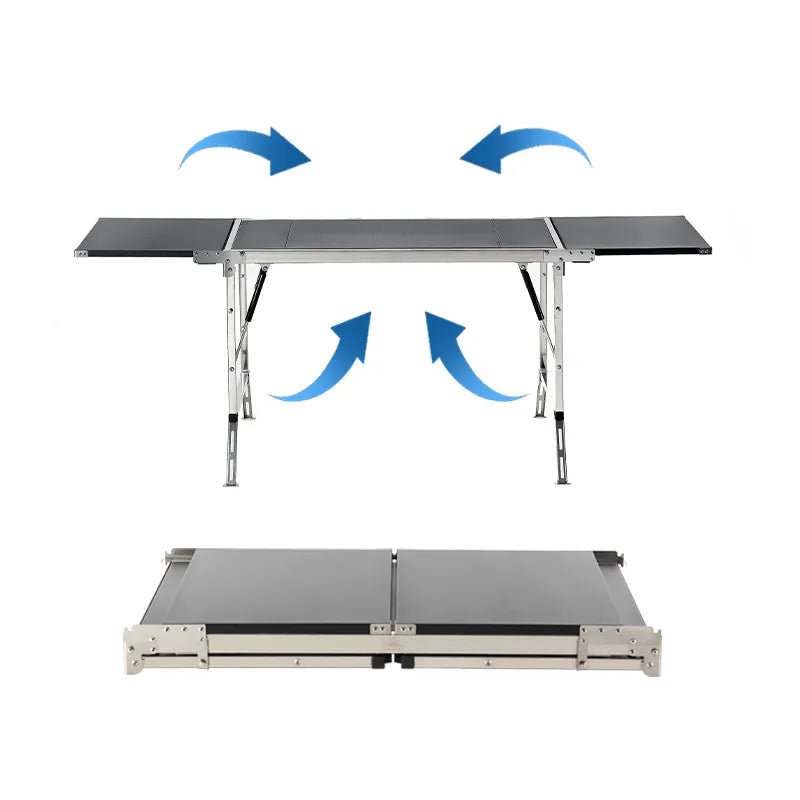 Stainless Steel Folding Table Portable